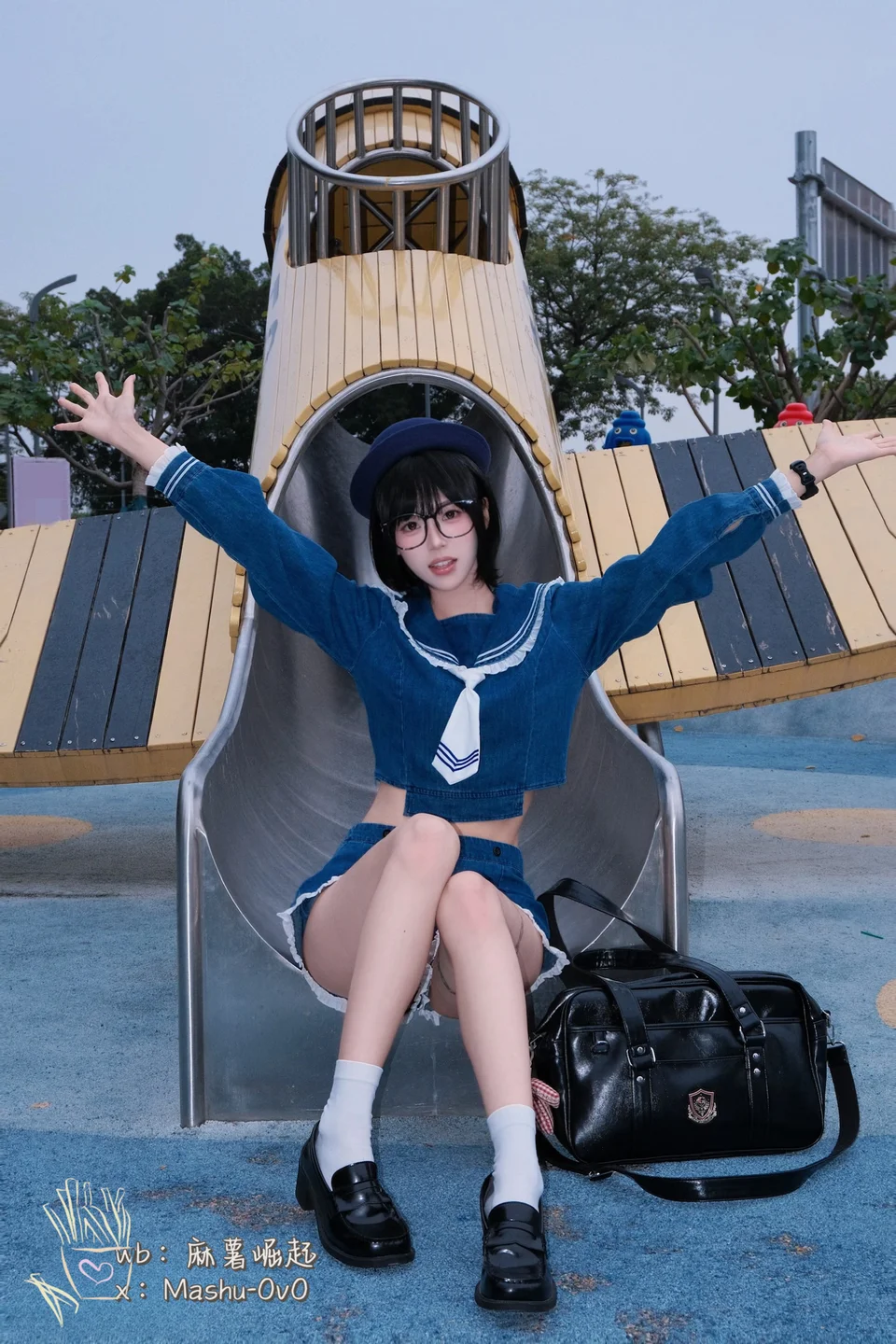 麻薯大王 - No.013 小水手 [27P-247MB] tg@simisebaisi 【丝足阁】021.webp